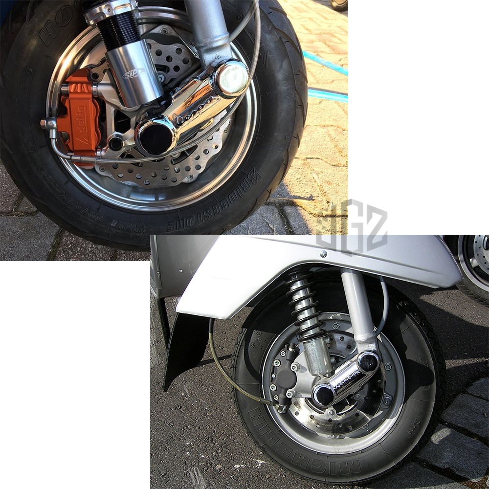 Ốp Nhựa Bảo Vệ Phuộc Trước Cho Xe Máy VESPA PX 125 200 150 E LML STAR 125 150 200 4 STROKE