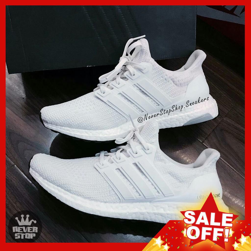 Giày ADIDAS ULTRA BOOST 4.0 TRẮNG [TẶNG VỚ]