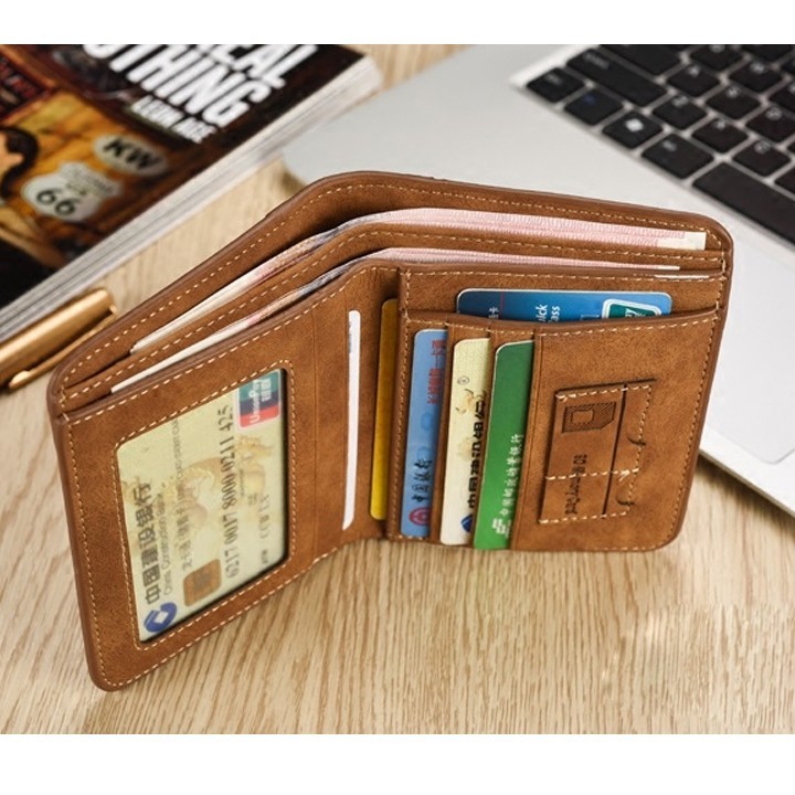 bóp ví nam thời trang da pu cao cấp