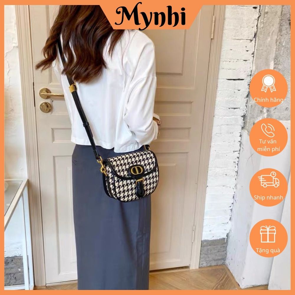 Túi xách thời trang SHOPMYNHI, đeo chéo đeo vai, đi chơi dự tiệc phong cách Hàn Quốc SMN241