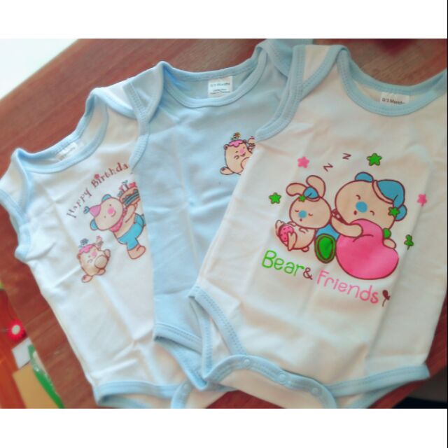 Set 3 body Thái cho bé 0/3months