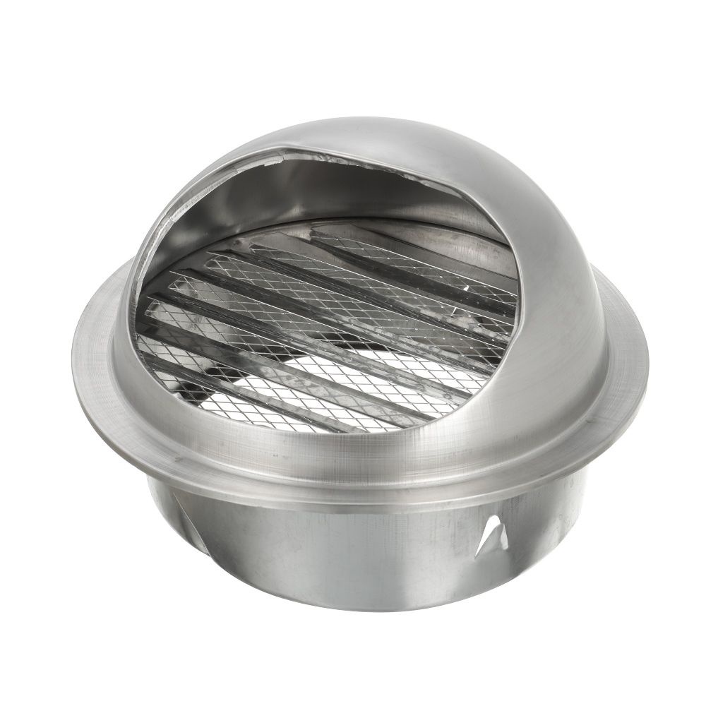 Vỏ Bọc Lỗ Thông Gió Gắn Tường Bằng Thép Không Gỉ Chống Côn Trùng / Chim Chóc / Côn Trùng Tiện Dụng