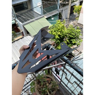 Baga Kiểu Phay Thái Chất Liệu Thép Si Đen Tĩnh Điện Dành Cho Raider Satria
