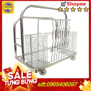 Giá cài đũa,dao,thớt inox