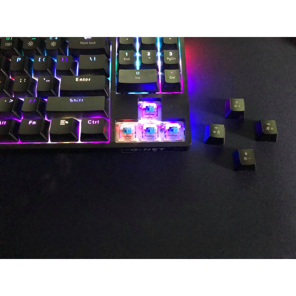 [Mã ELMSBC giảm 8% đơn 300K] Bàn phím có dây cơ G-Net K89 RGB 89key Usb