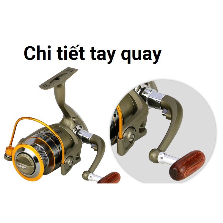 Máy Câu Cá Cối Kim Loại Yumoshi Cao Cấp[Full Kim Loại] - Sanami Fishing hàng cao cấp của Yumoshi, bền bỉ