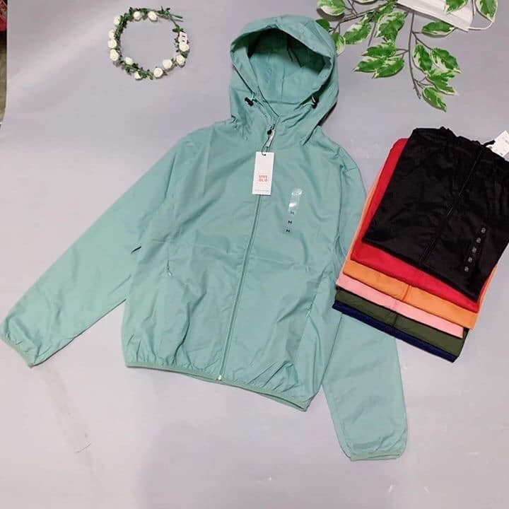 Áo khoác gió nữ vân gạo 2 lớp cao cấp, áo gió nữ 2 lớp lót lưới chống nước Store Phương Loan vải vân gạo 7 màu siêu đep | BigBuy360 - bigbuy360.vn