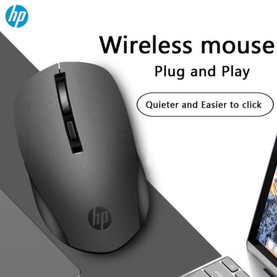 Chuột không dây HP S1000 Plus - chuột máy tính DPI 1600 - BẢO HÀNH 6 THÁNG