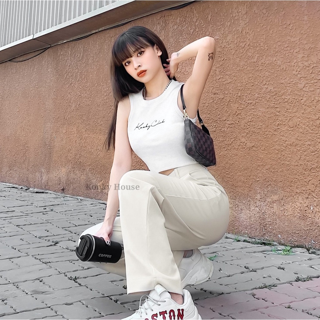 KOOKY HOUSE - CHINO PANTS - Quần thiết kế dáng ống đứng và suông, form siêu tôn dáng