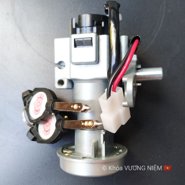 Khóa máy xe Nouvo 6 chìa 6 cạnh chống trộm cao cấp chính hãng VƯƠNG NIỆM 🇻🇳
