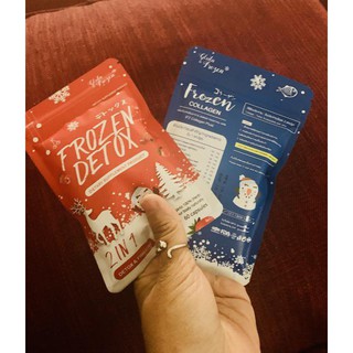 Sản phẩm như trên ảnh ( Viên khử mỡ trái cây Frozen Detox Thái Lan )