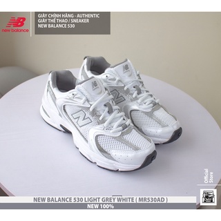 😘 [ HÀNG CHÍNH HÃNG CÓ SẴN ] Giày 𝑵𝒆𝒘 𝑩𝒂𝒍𝒂𝒏𝒄𝒆 530 WHITE LIGHT GRAY ( MR530AD ) - AUTHENTIC 100%