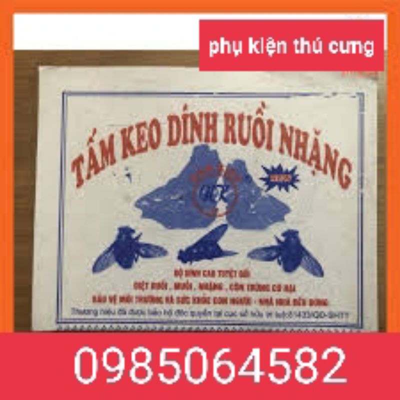 Tấm keo dính ruồi siêu dính không độc hại