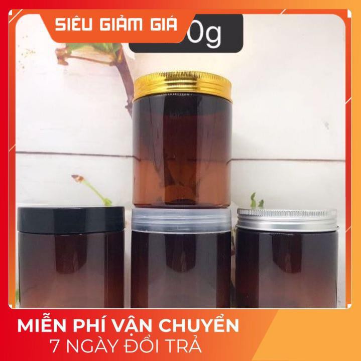 Hủ Đựng Kem ❤ GIÁ RẺ NHẤT ❤ Hủ nhựa pet 200g,250g,500g đựng mỹ phẩm, thực phẩm, đồ khô, ngũ cốc , phụ kiện du lịch