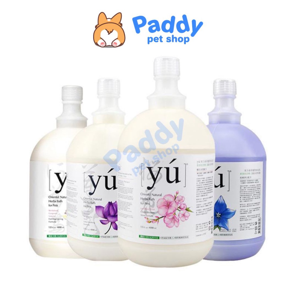 [Bình 4 Lít] Sữa Tắm Nước Hoa Yú Siêu Lưu Hương (Nhập khẩu Đài Loan)