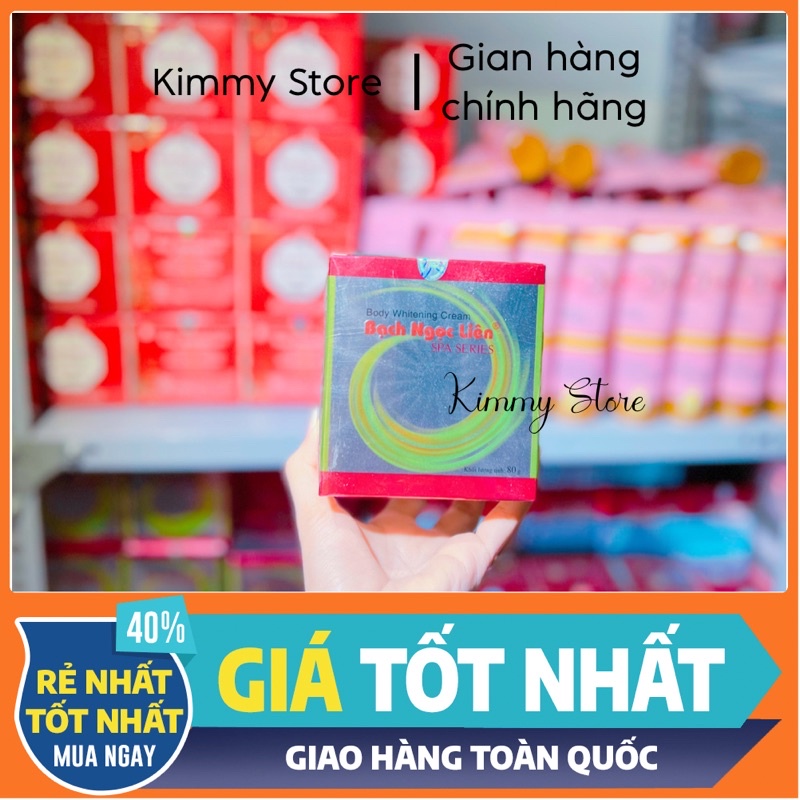 kem body bạch ngọc liên spa series hồng 80g - body whitening cream