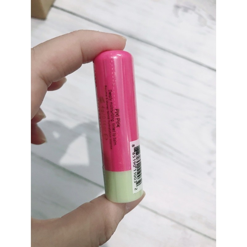Son dưỡng có màu cho môi và má Pixị by Petra Shea Butter Lip Balm - màu Pixi Pink