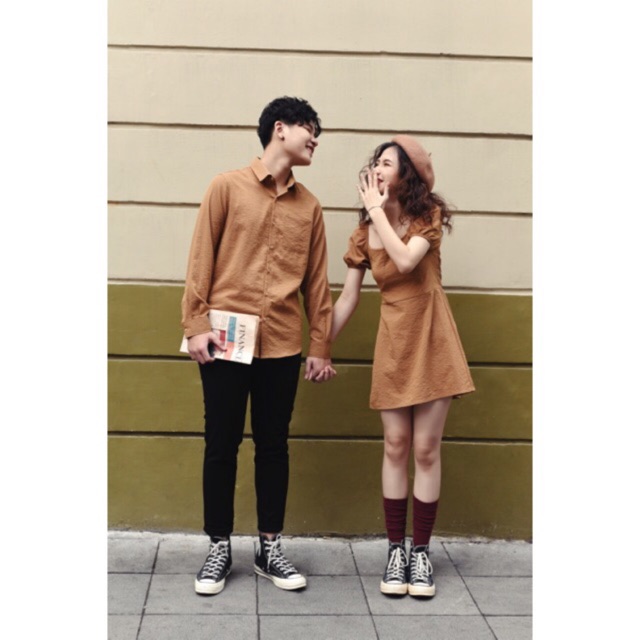 Đồ đôi nam nữ, Váy áo đôi (Puffy Dress x Roy Shirt)