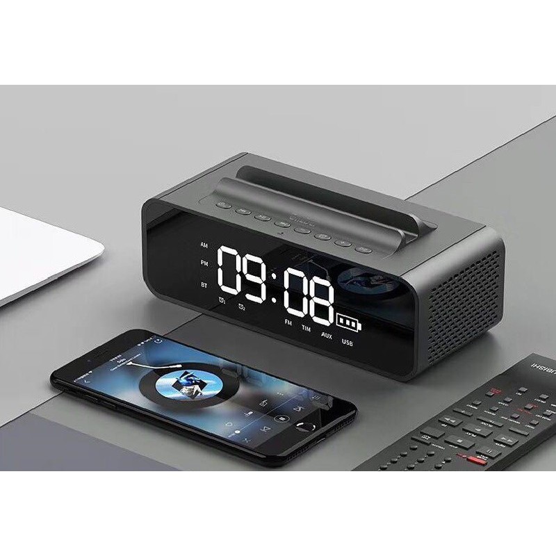 Loa hát BLUETOOTH OneDer V06 có đồng hồ