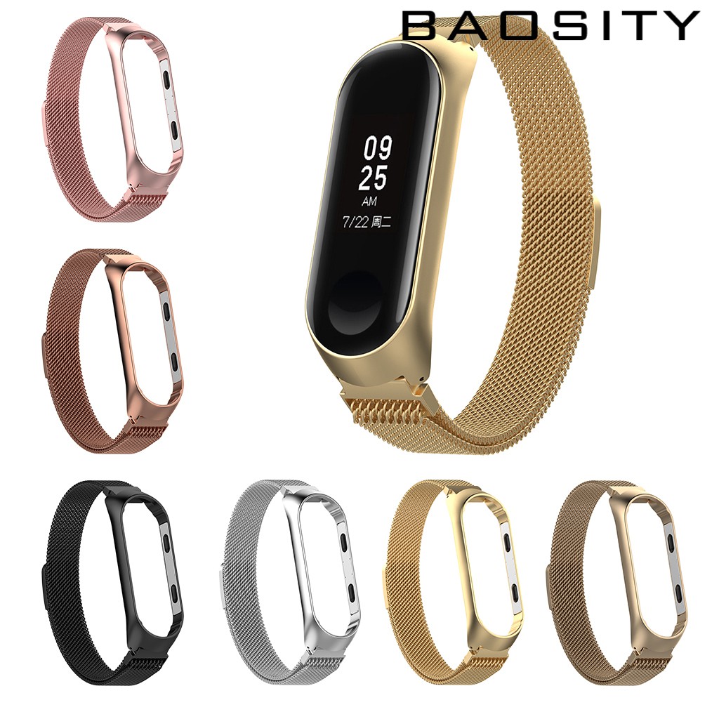 Dây Đeo Thay Thế 210mm Cho Đồng Hồ Thông Minh Xiaomi Mi Band 3 / 4