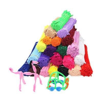 [Bảng màu 2] Thanh Pipe Cleaner dùng làm đồ uốn, đồ chơi, khung len để làm len chọc - Góc Handmade, Đồ làm DIY