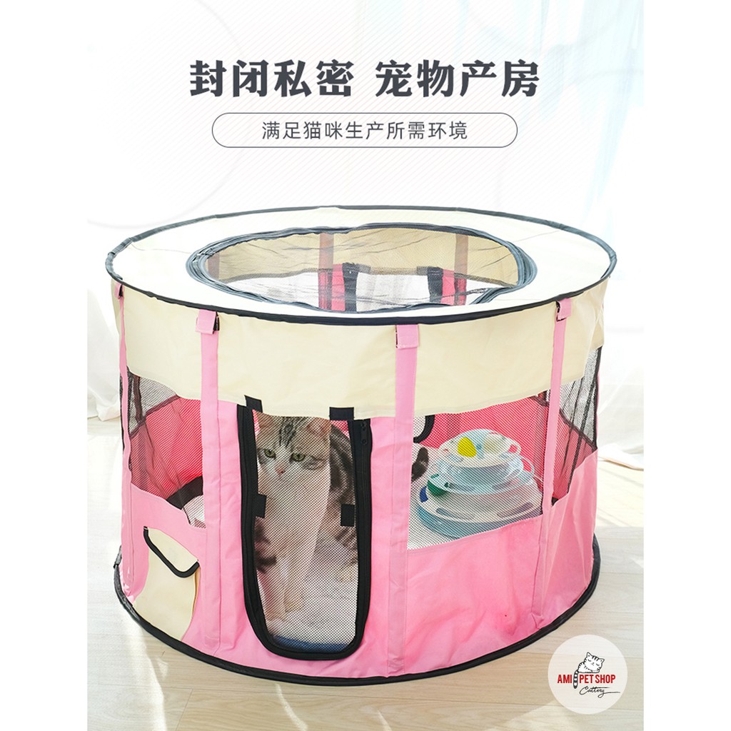 Chuồng quây vải chó mèo - NEW VERSION - Ami chuyên phụ kiện chó mèo Pet shop Miền tây