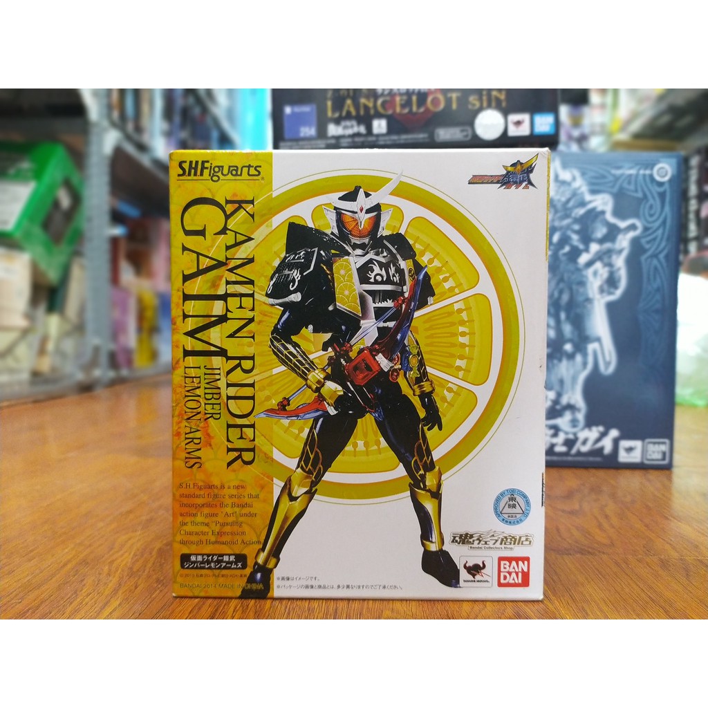 MÔ HÌNH CHÍNH HÃNG SHF KAMEN RIDER GAIM JIMBER LEMON ARMS