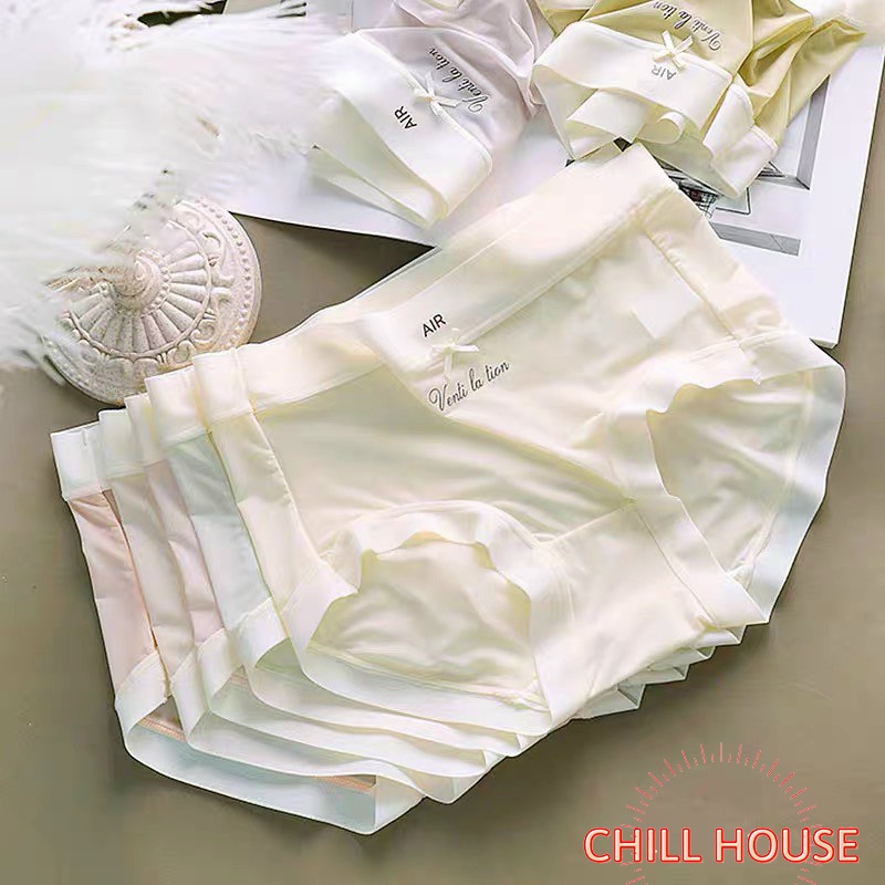 Quần lót nữ - quần lót tàng hình su lụa sữa bo viền Q2282 CHILL HOUSE