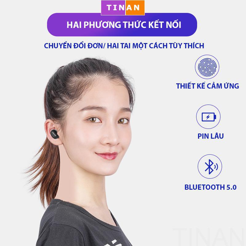 Tai Nghe Bluetooth Gorsun V8 TWS, Âm Thanh Nổi Thông Minh