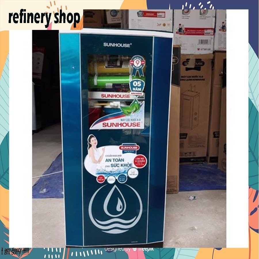 Máy lọc nước Sunhouse chính hãng, máy lọc nước RO 10 lõi cao cấp - SHA88510K | BigBuy360 - bigbuy360.vn