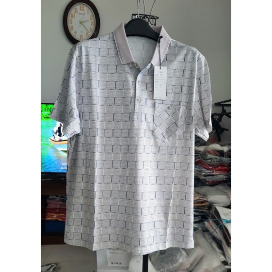 👕Áo Thun Nam Trung Niên Thun cotton tàu loại 1