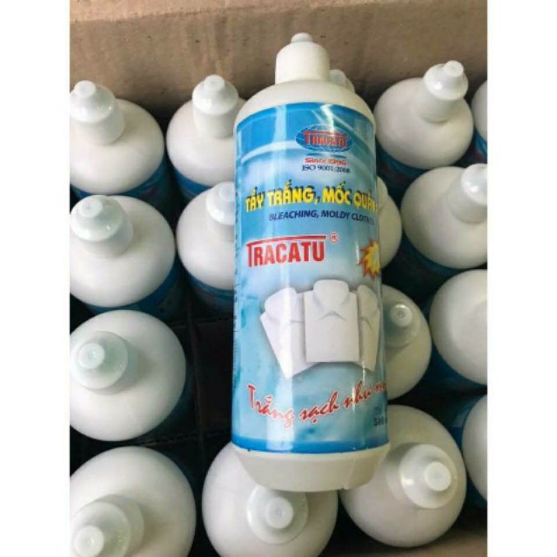 nước tẩy trắng tẩy mốc quần áo tracatu 500ml