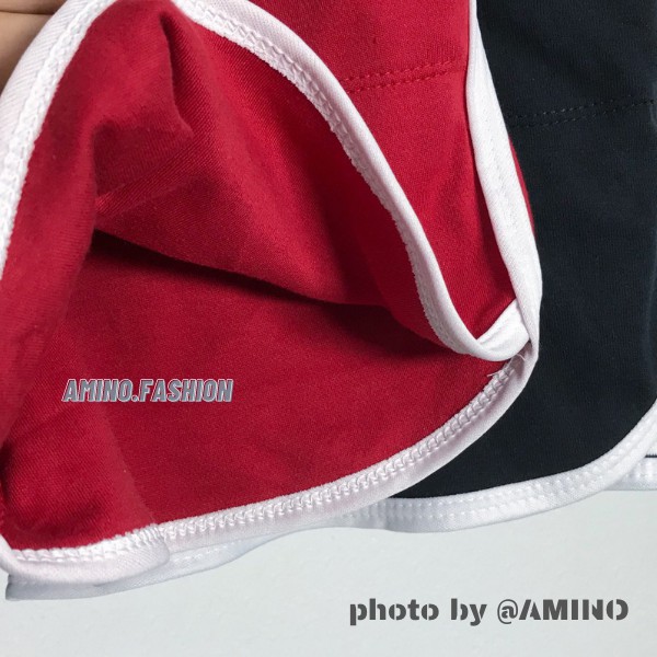 Quần đùi nữ phối túi sọc chạy viền mặc nhà, tập GYM chất thun cotton mặc mát, thoải mái | BigBuy360 - bigbuy360.vn