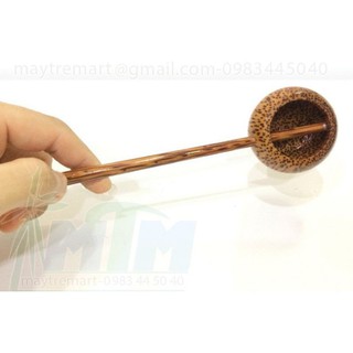 Gáo dừa chụp ảnh decor