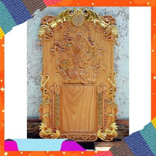 ,,,, lịch gỗ tết  lịch TRANH GỖ, LỊCH GỖ TREO TƯỜNG DI LẶC GÁNH TÀI LỘC DÁT VÀNG mới ,
