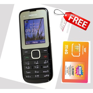 Điện thoại NOKIA C2 00 pin khủng giá rẻ zin tặng kèm sim 3g
