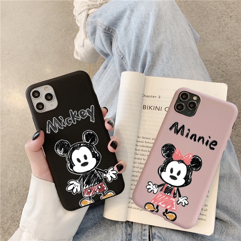 Ốp Lưng Silicone Họa Tiết Chuột Mickey Dễ Thương Cho Xiaomi Poco X3 Redmi Note8 Note7 Note7Pro 8pro Note9S K20 K30Pro Note4 4x 5a 5pro 6 Casi Redmi 4a 4x 5a 6 6a 8 8a