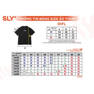 Áo Thun SLY DIFL màu đen