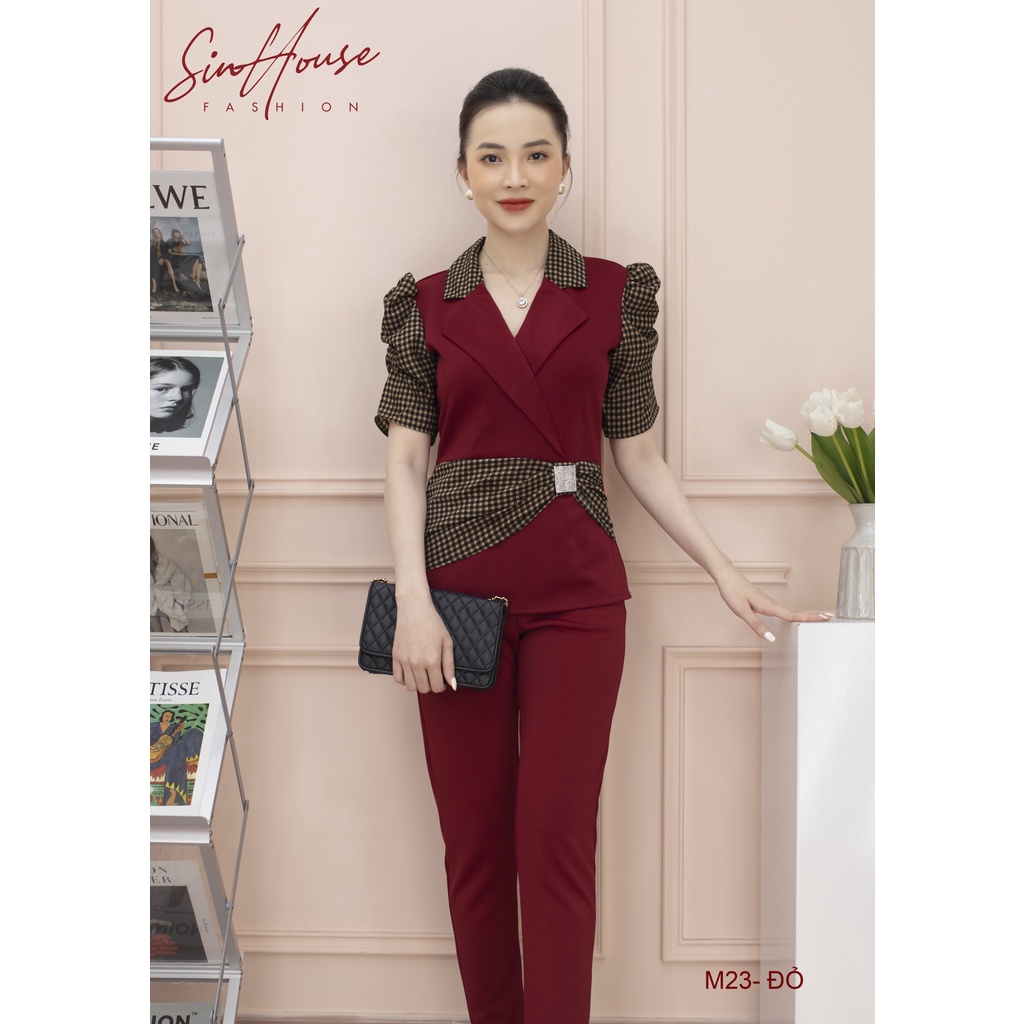 Đồ bộ trung niên nữ cho mẹ cho bà mặc nhà thun mỹ cao cấp co giãn 4 chiều mềm mại - MÃ M23