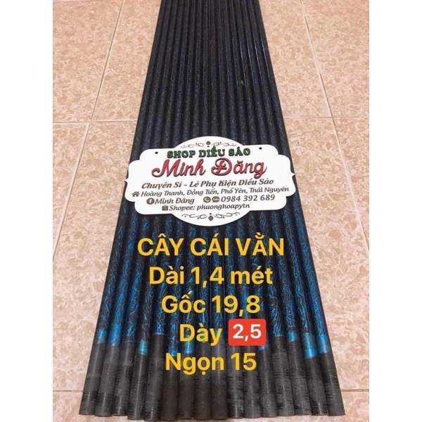 Nan Cacbon diều sáo - làm cần câu