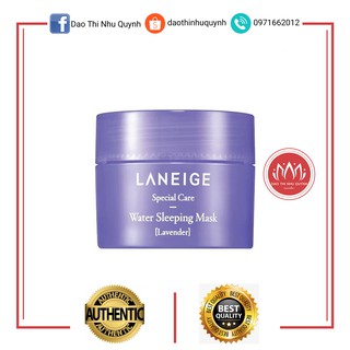 Mặt Nạ Ngủ Cấp Nước Laneige Mini Water Sleeping Mask 15ml Lavender