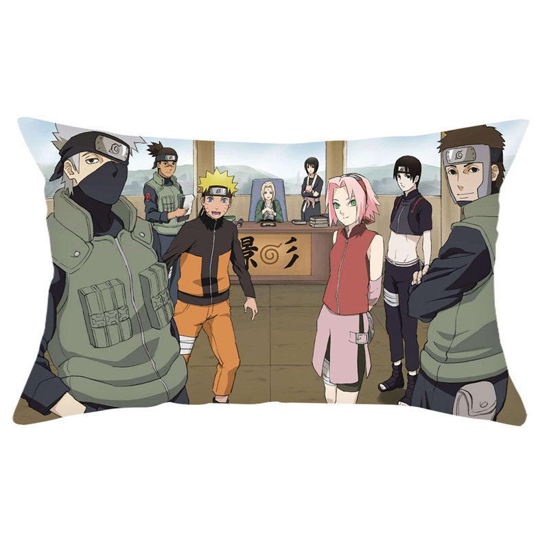 Vỏ Gối Một Mặt In Hình Naruto 30x50cm