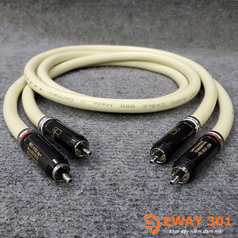 Bộ Dây AV  WBT 888 Germany Chuẩn Xịn - Dài 1m