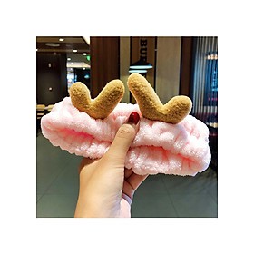 Băng đô giữ tóc có tai siêu cute bản to vải mềm (nhiều mẫu)