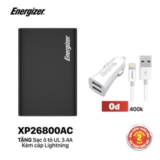 Sạc dự phòng Energizer XP26800AC 26800mAh