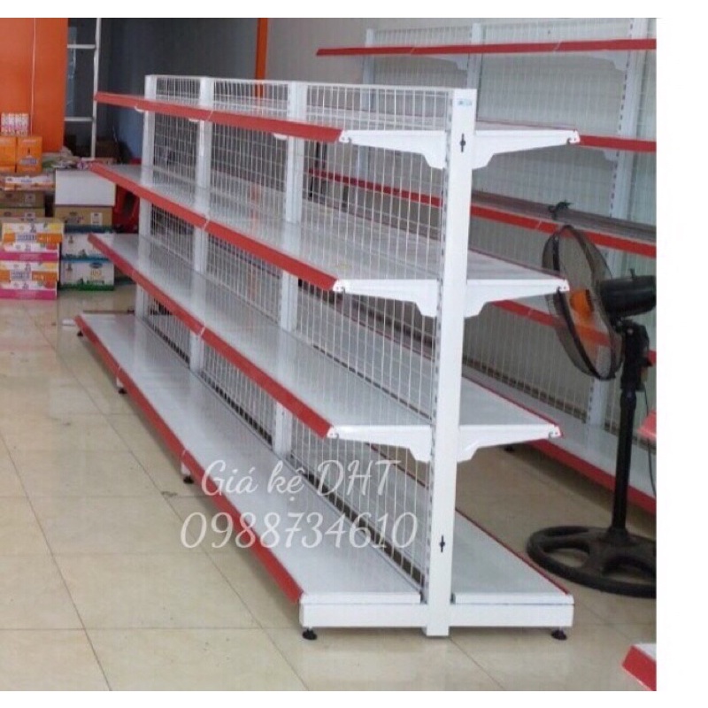 Kệ để hàng 2 mặt ( Cao 1m5 x Dài 2m7 )