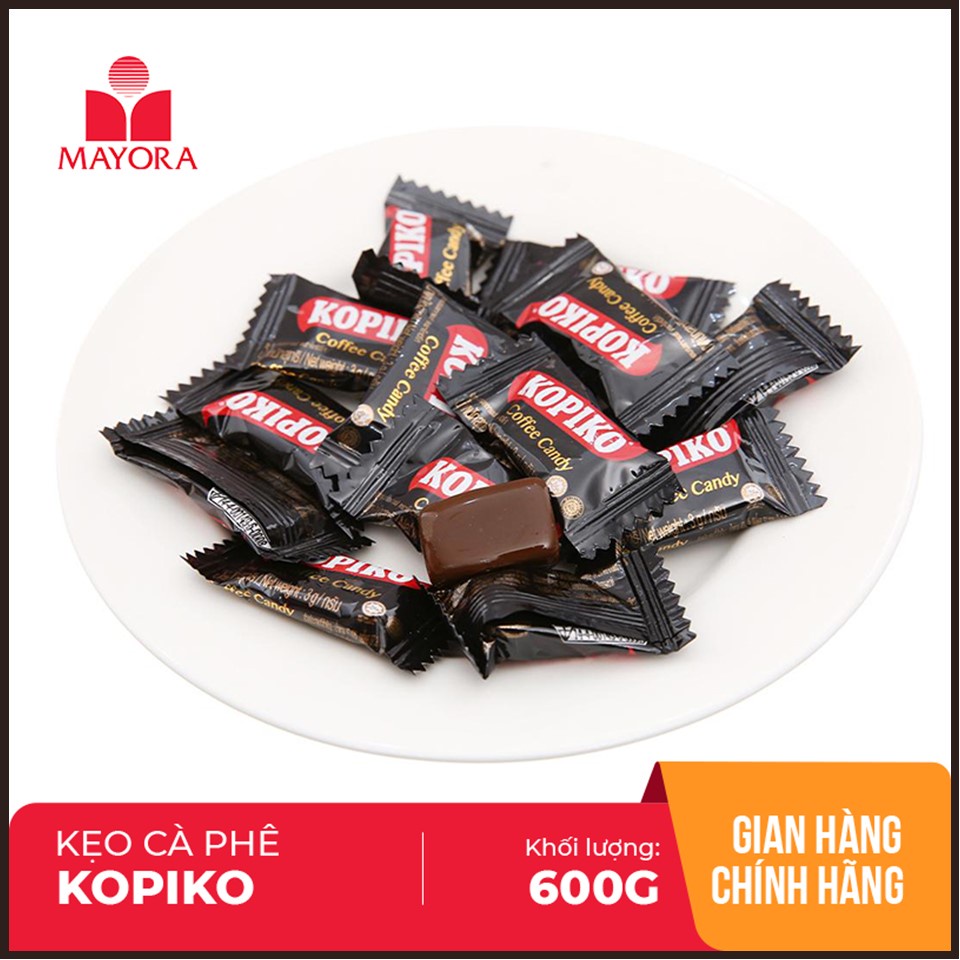 [Nguyên thùng] Kẹo cà phê Kopiko Coffee Hủ 600gX6
