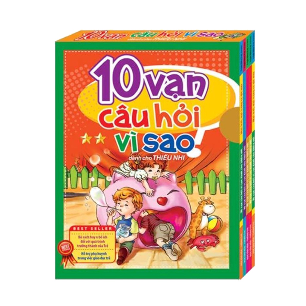 Sách Minh Long - Hộp 10 vạn câu hỏi vì sao Tập 2 ( 5 quyển)