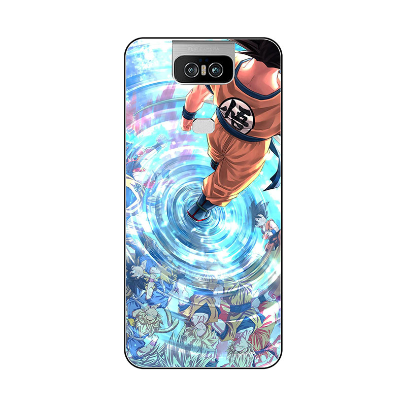 Ốp điện thoại mềm thời trang hình hoạt hình Luffy Roronoa Zoro One Piece cho Asus Zenfone 6 ZS630KL 2019 6 4"