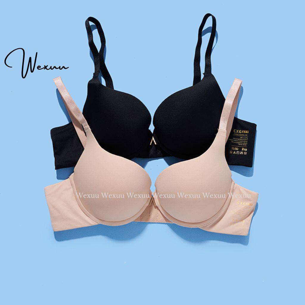Áo lót nữ đúc su đệm dày Wexuu Design đệm kép có gọng siêu nâng đẩy ngực - AV28